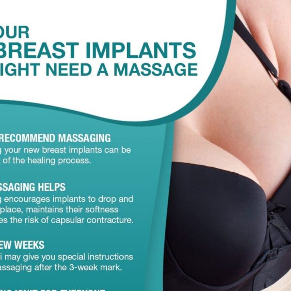 Why Your New Breast Implants Just Might Need a Massage [Infographic]