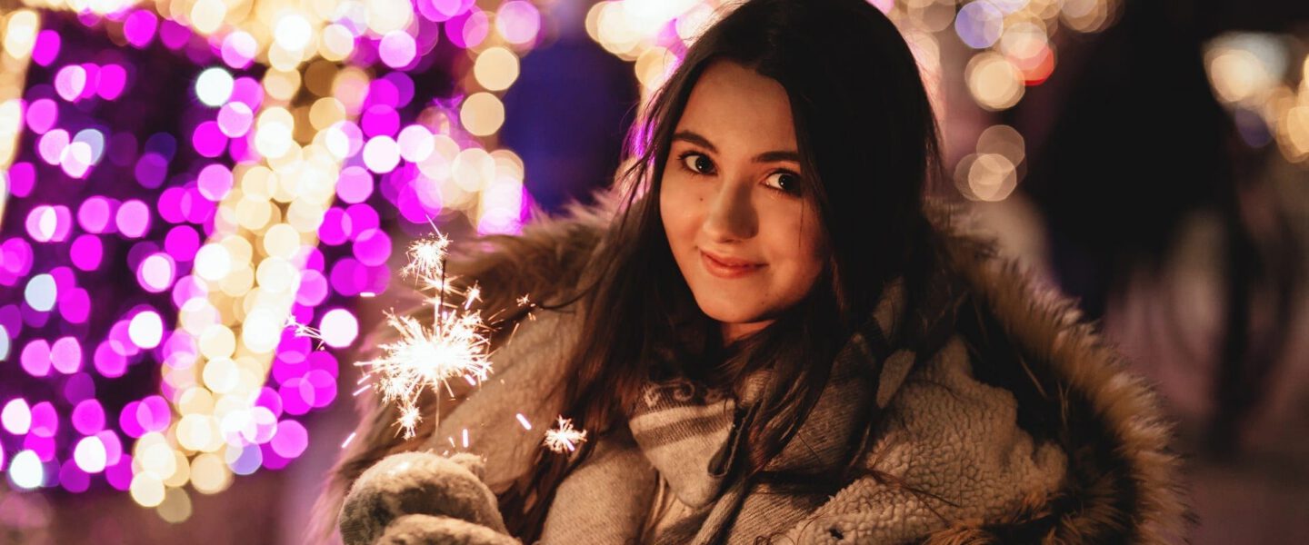 Dermal Filler - Girl enjoying winter