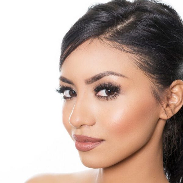 Woman getting filler