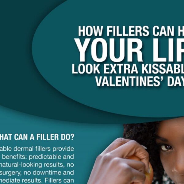 How Fillers Can Help Your Lips Look Extra Kissable by Valentine's Day [Infographic]
